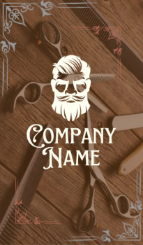 Barbershop Business Card 3