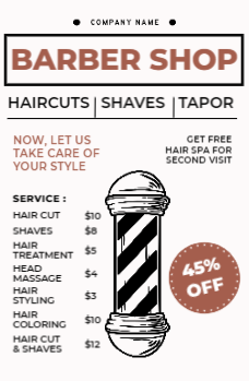 Barbershop Flyer 1 5.5x8.5