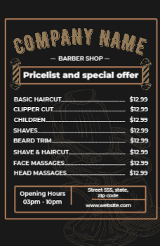 Barbershop Flyer 2 5.5x8.5