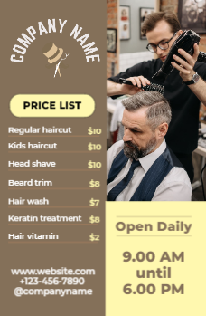 Barbershop Flyer 4 5.5x8.5