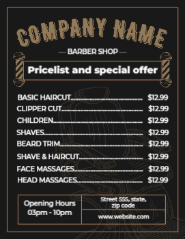 Barbershop Flyer 2 8.5x11