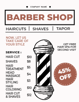 Barbershop Flyer 1 8.5x11