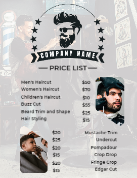 Barbershop Flyer 5 8.5x11