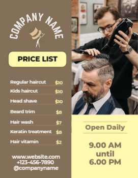Barbershop Flyer 4 8.5x11