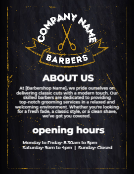 Barbershop Flyer 3 8.5x11