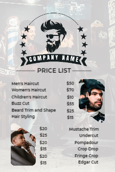 Barbershop Postcard 5b