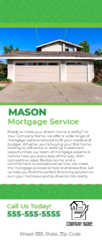 Mortgage Door Hanger 2b 3.5x8.5