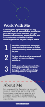 Mortgage Door Hanger 4b 3.5x8.5