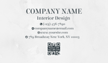 Interior Design Business Card 3a