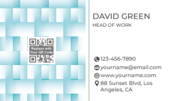 Window & Glass Business Card 5b