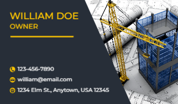 Contractor Business Card 1b