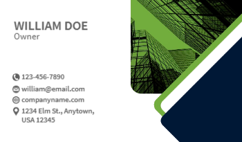 Contractor Business Card 4b