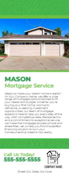 Mortgage Door Hanger 2b 4.25x11