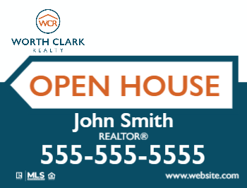 worth-clark-realty-custom-sign-1824-open-house-6-2025