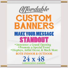 Vinyl Banners (24x48) Vinyl Banners (24x48)
